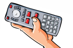 cartoon remote wala