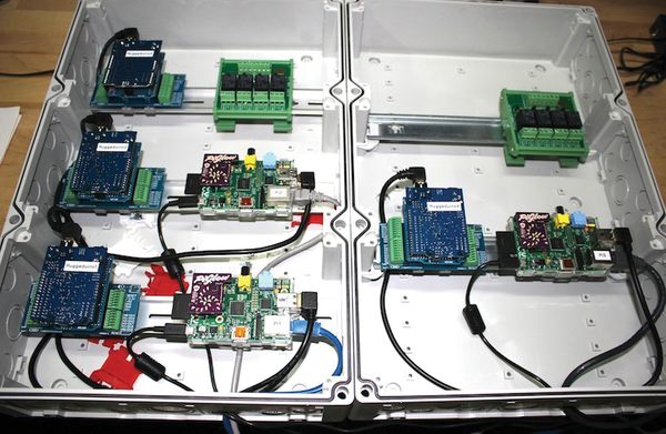 zero Arduino Mega DIN rail montaggio staffa per Raspberry Pi 2 3 B B 