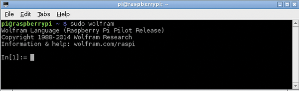 raspberry pi mathematica