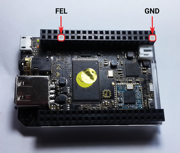Reparar POCKETCHIP Hard Reset