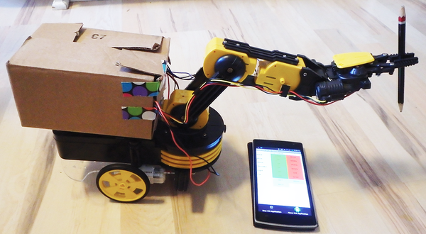 robotic arm using raspberry pi